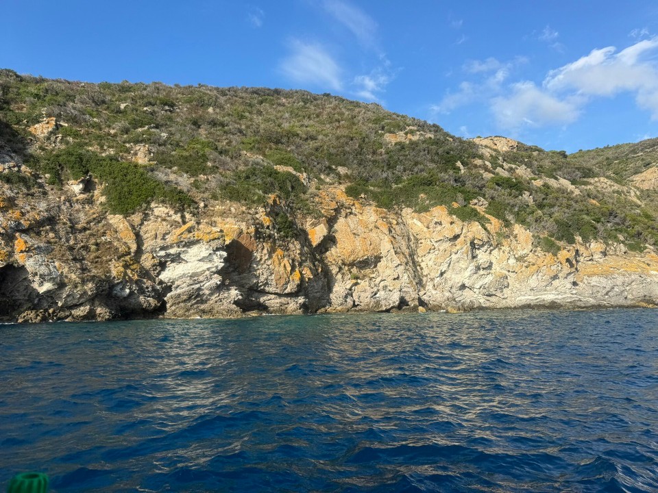 Italien - Capoliveri - Der Tauchplatz- über Wasser eher unspektakulär