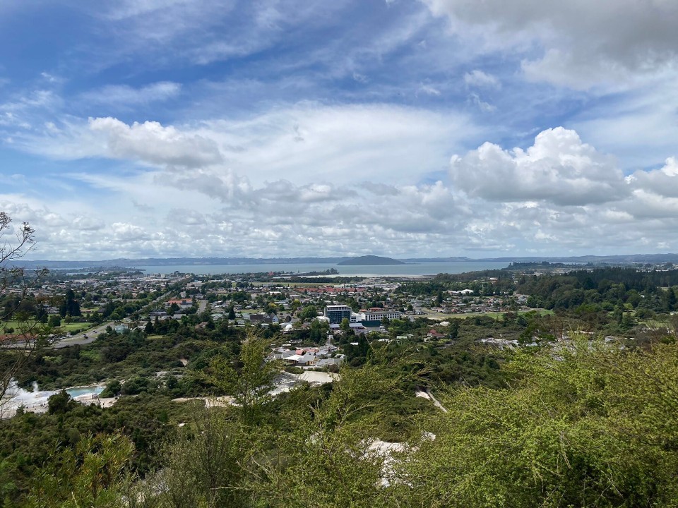 Neuseeland - Rotorua - Rotorua von oben