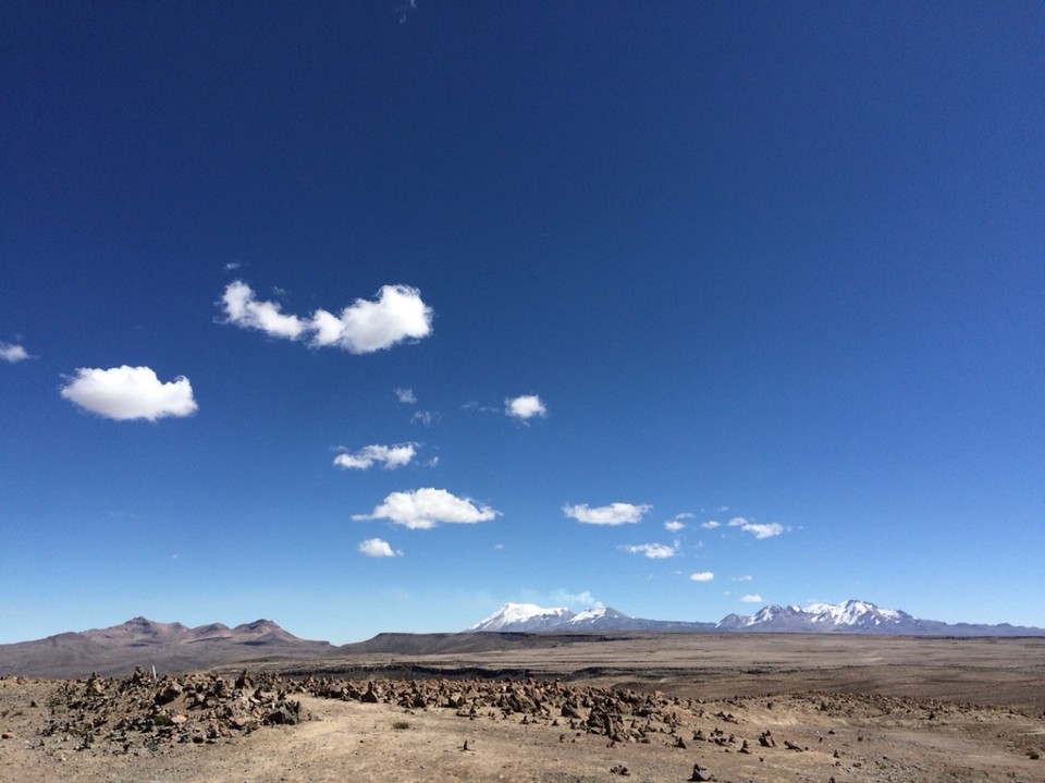 Peru - Arequipa - Der Vulkan qualmt wirklich