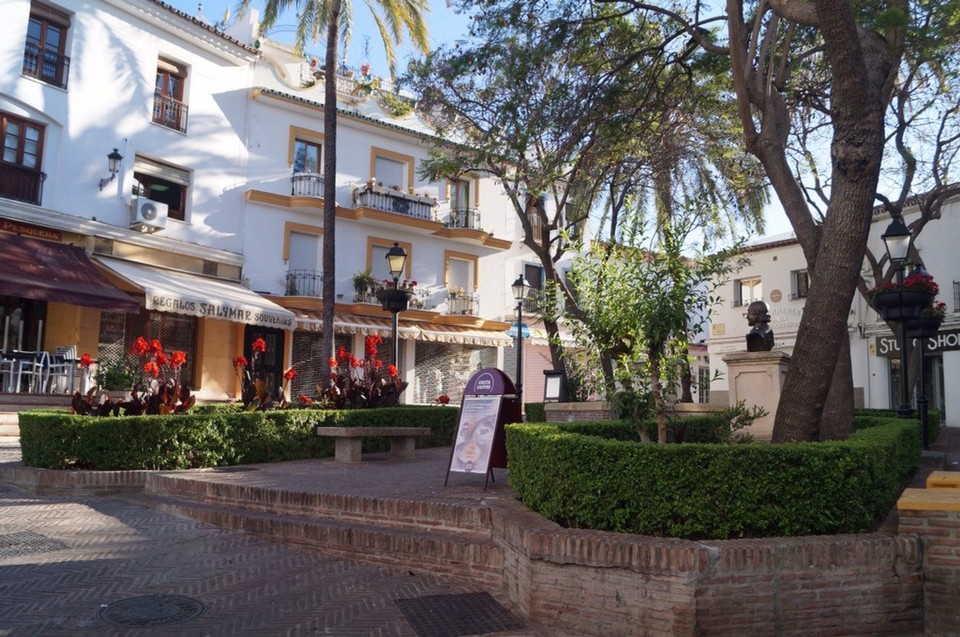 Spanien - Marbella - Altstadt sehr schoen hier.