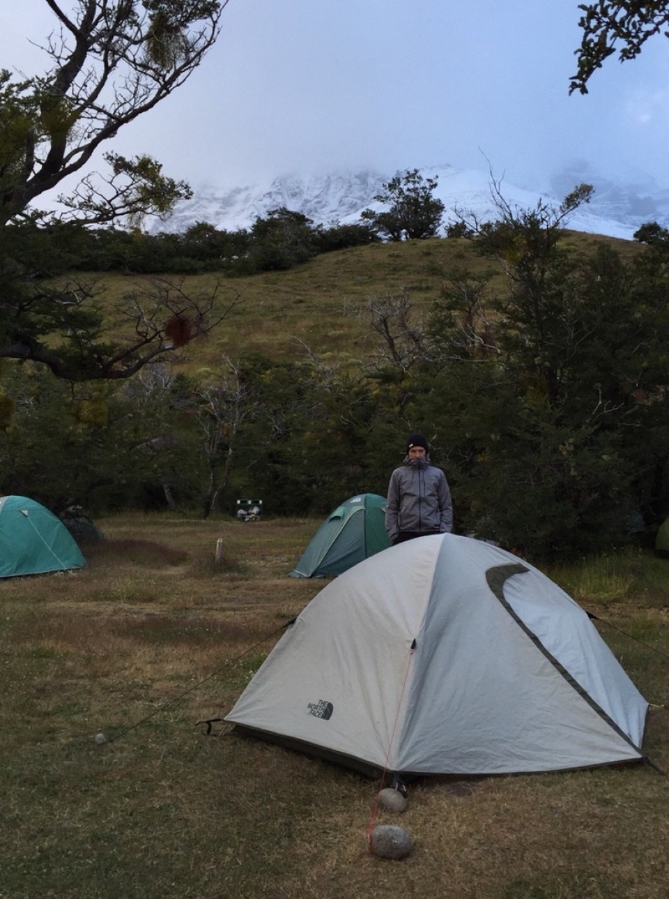 Chile - Torres del Paine - What I didn't knew, it will be my the coldest night in a tent so far. 0 degrees!
