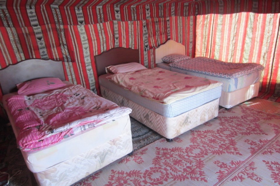 Oman - Dessert Tour - Jabal al Shams Resort, Beduinenzelt