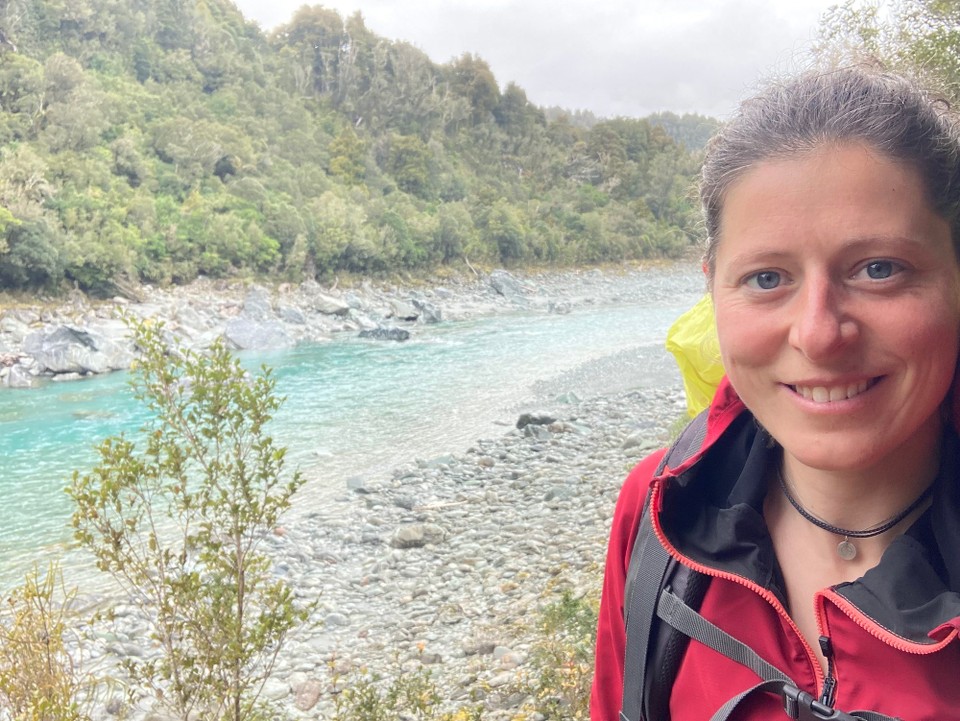 Neuseeland - Whataroa - Es beginnt zu regnen, noch ist es nur Nieselregen