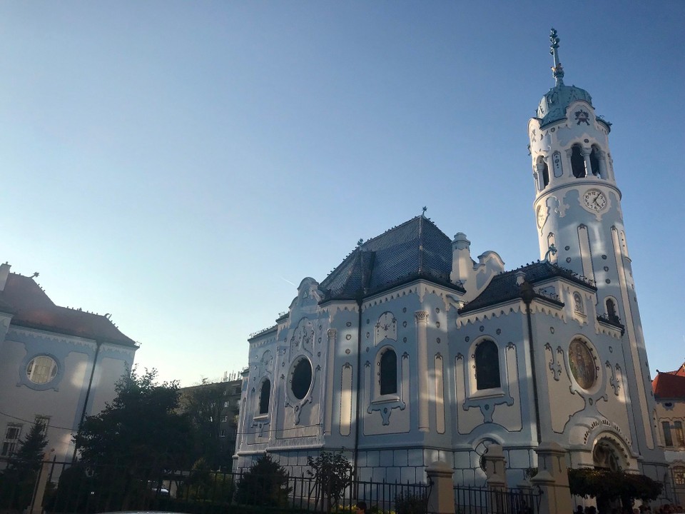Slowakei - Pressburg - Blue Church