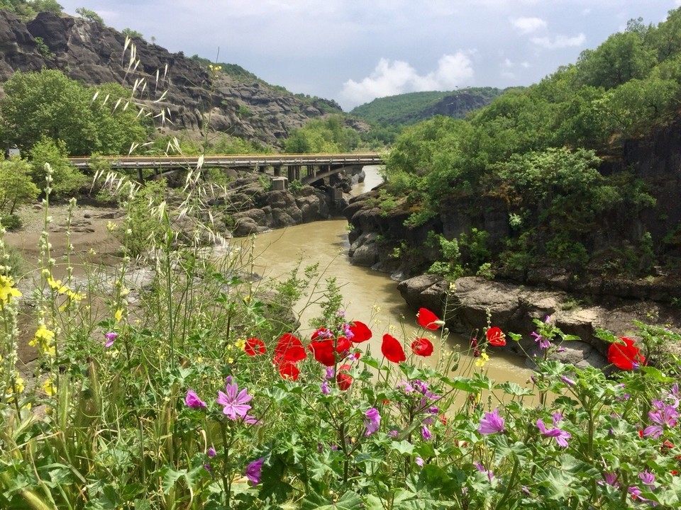 Griechenland - Thermi - Auf den Serpentinen kurz vor Kalambaka