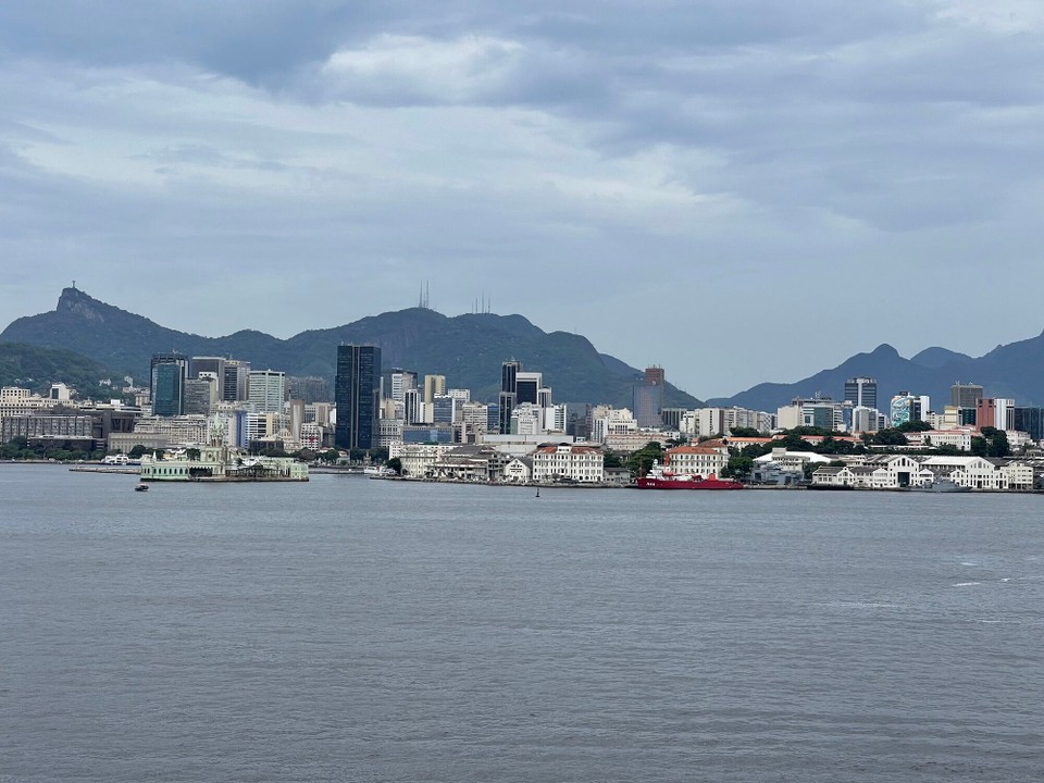 Brasilien - Rio de Janeiro - letztes Teilstück vor der Hafeneinfahrt
