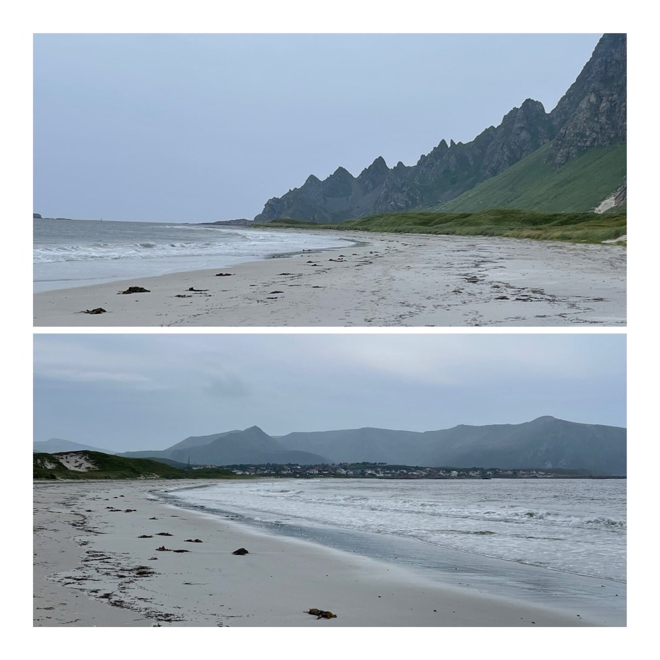 Norwegen - Risøyhamn - Bleik Sandstrand 