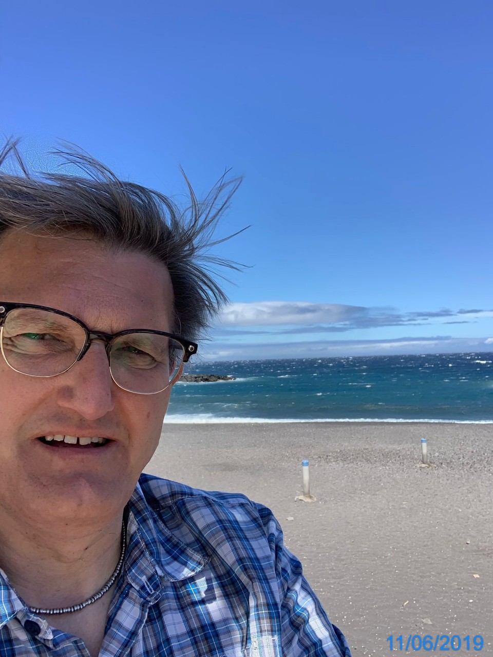 Spanien - Candelaria - Jo, hier ist es windig 