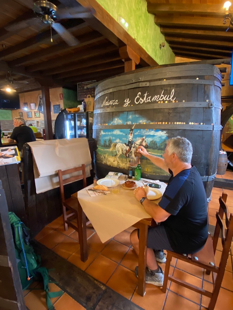 Spanien - Ribadesella - Mittagspause in einer Sidreria