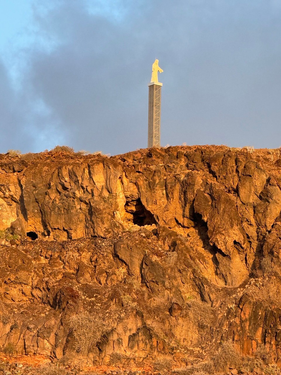 Spanien - San Sebastián de La Gomera - Christus ist schon da