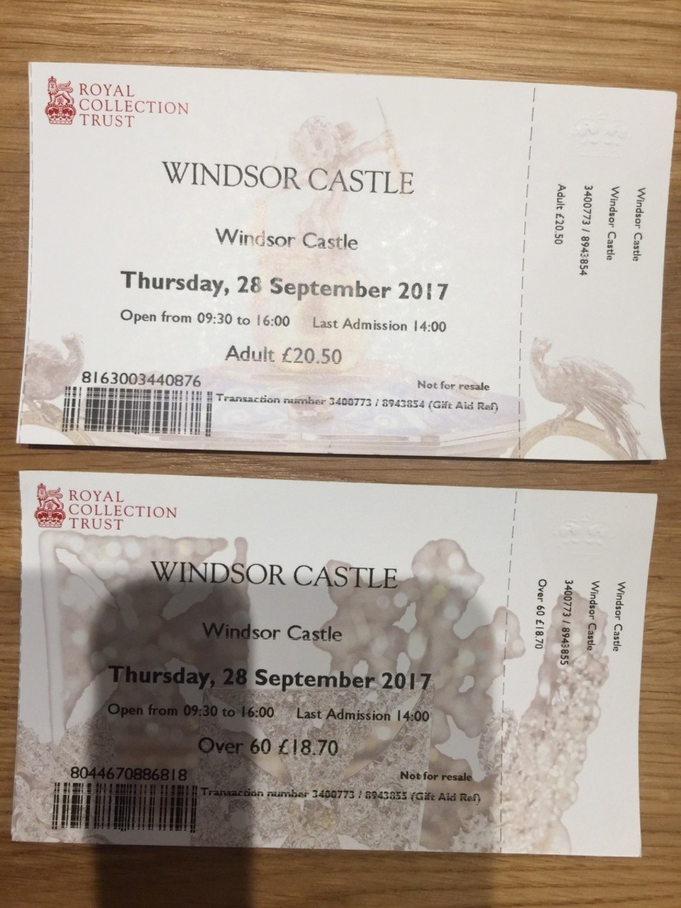 United Kingdom - Windsor - Windsor Castle Tickets (£20.50)