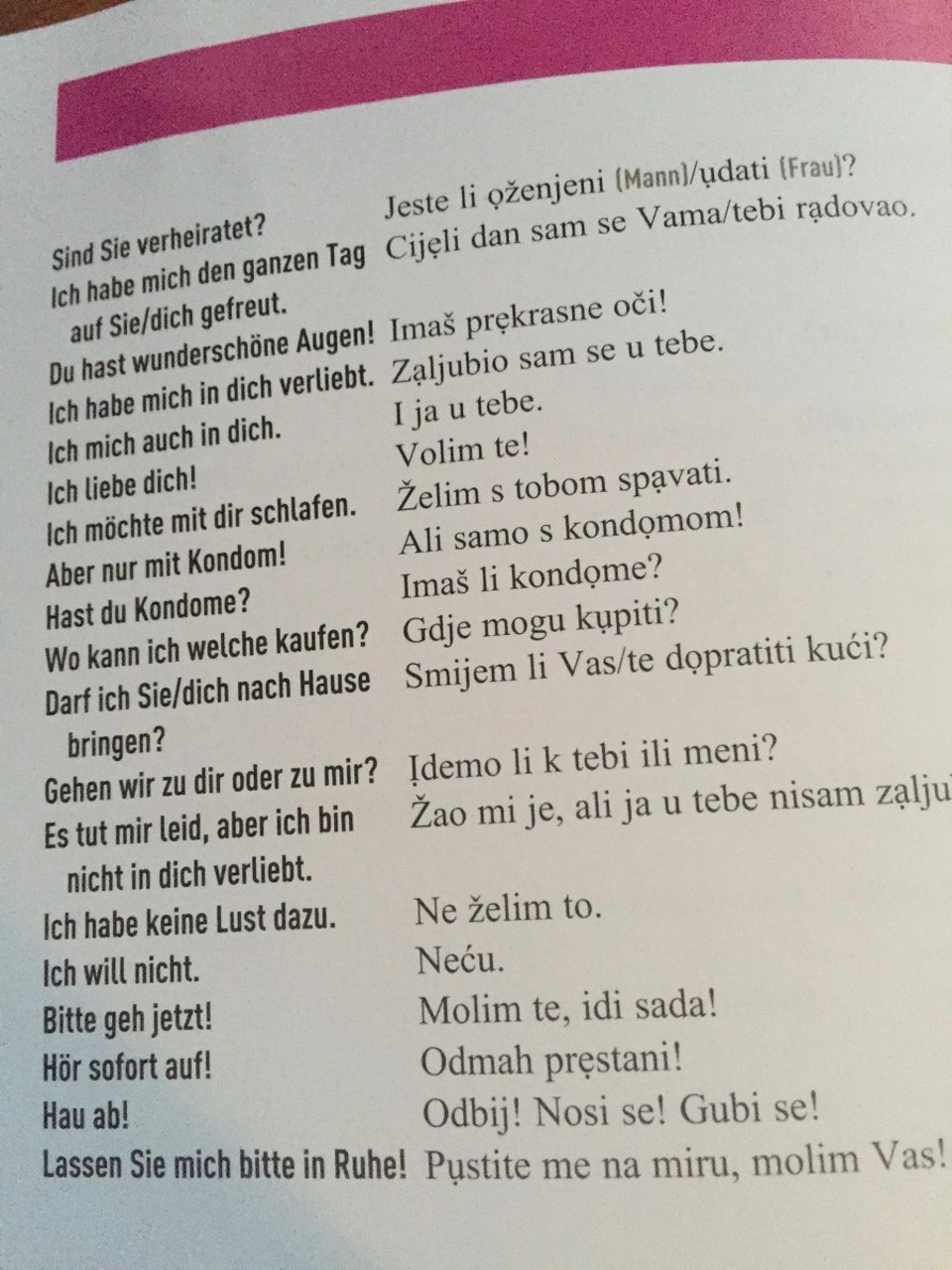 Kroatien - unbekannt - Der heiße Sprachführer