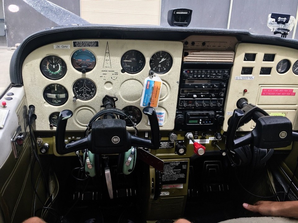 Neuseeland - Wanaka - Nächster Tag: Ein Traum wird wahr - selbst fliegen ...
