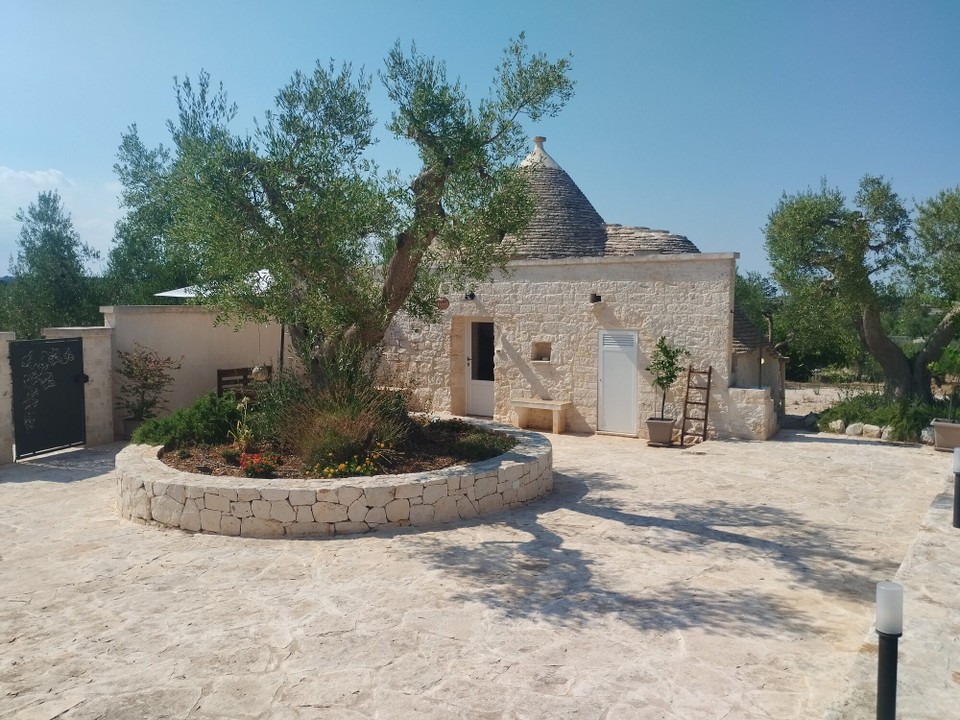 Italien - Alberobello - Unsere Unterkunft in Alberobello 
Für uns alleine!!!