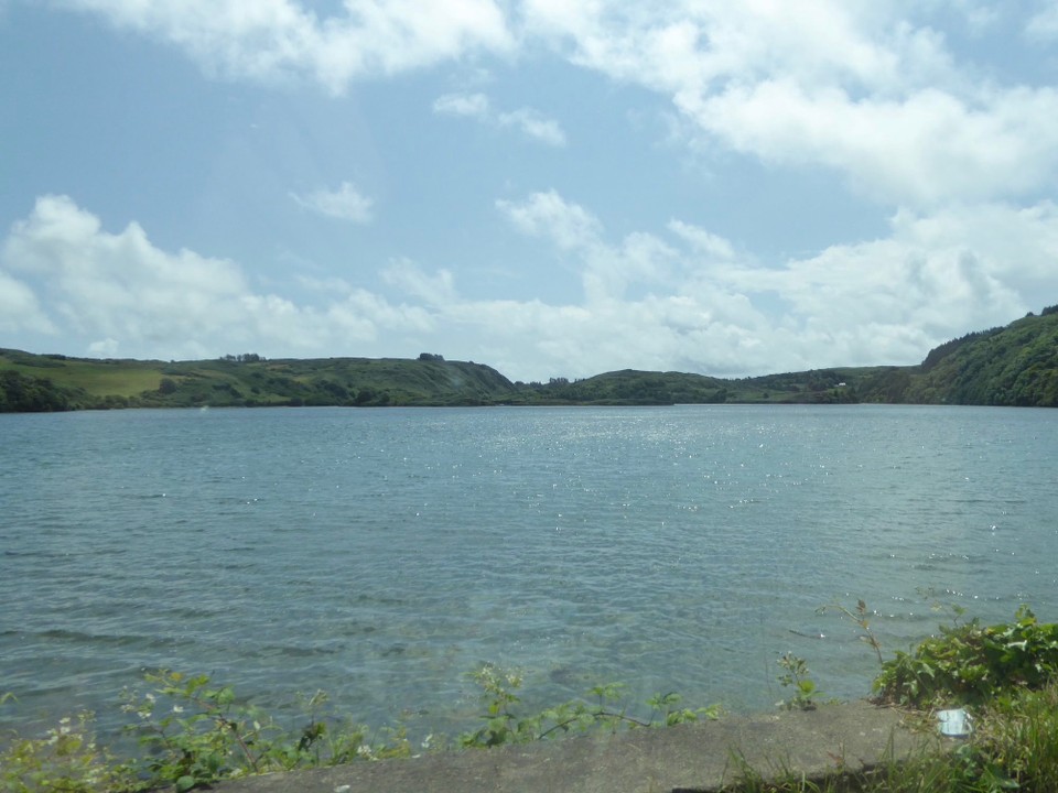 Ireland - Skibbereen - Unfortunately the timing of buses into Skibbereen is not great, so we took a taxi, whose driver very kindly drove us via Lough Hyne.  Apparently the warmer water temperature makes it popular for swimming and nighttime kayaking. There are also some lovely walks and climbs in the area.