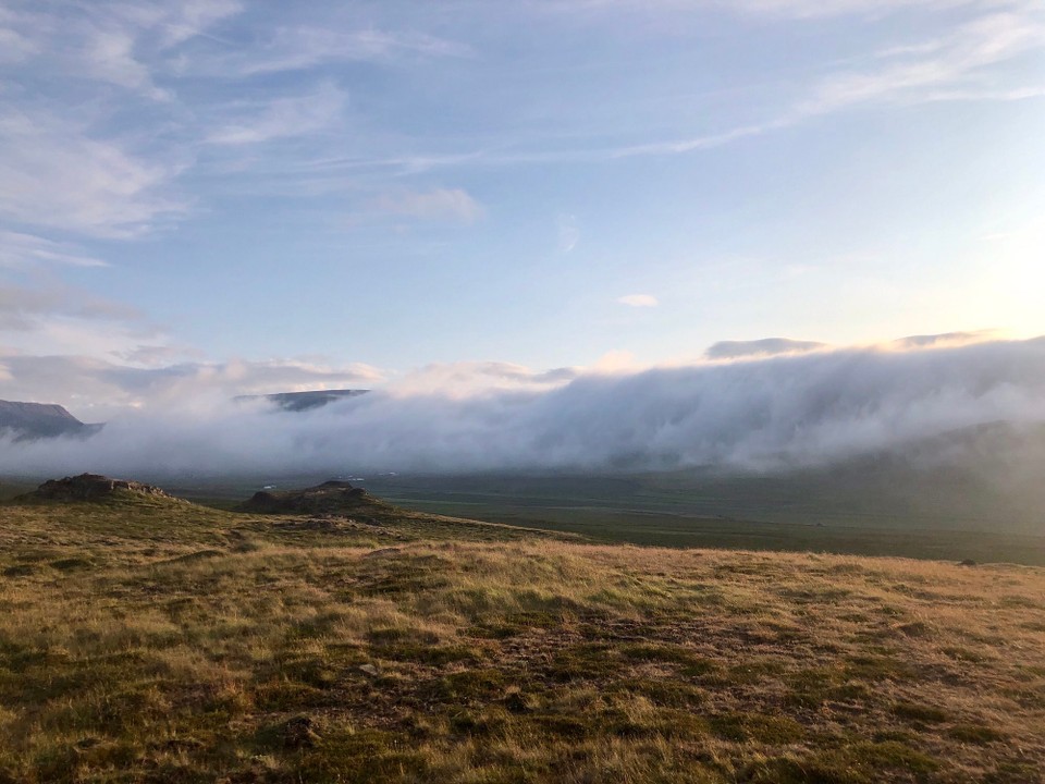 Island - Húnaþing vestra - Besonders der Blick zurück macht mir immer noch grosse Freude.