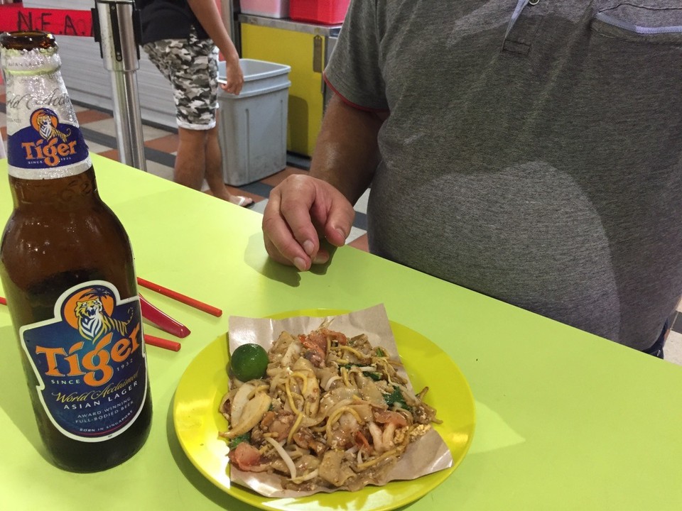Singapur - Singapur - Wolfgangs Abendessen 