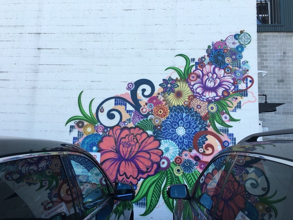 USA - Seattle - Und zwischen den Häusern findet man die oft übersehen Künstler 