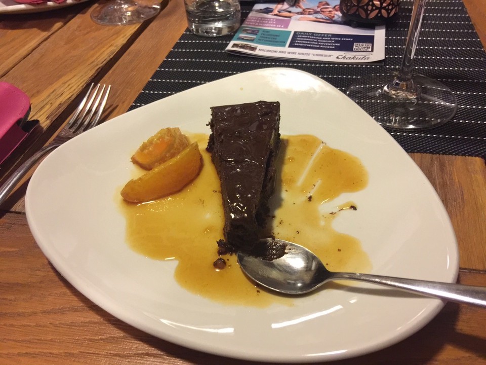  - Croatia, Korčula - Chocolate dessert