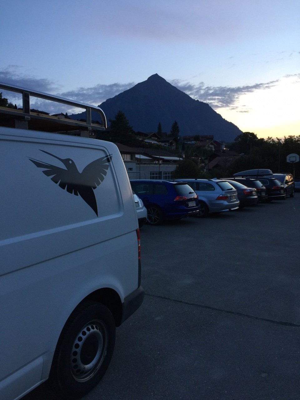 Schweiz - Krattigen - Der Blick auf die Berge ist immer wieder schön.