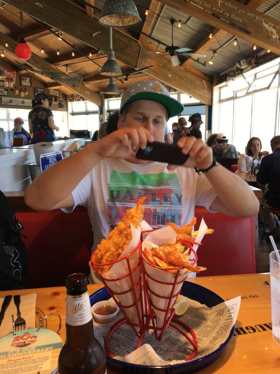 Vereinigte Staaten - San Francisco - Und es war auch super lecker - gleich mal ein Bild machen und heim schicken