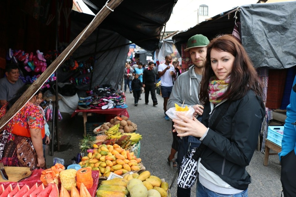 Guatemala - Chichicastenango - Süße Früchte frisch vom Markt 
