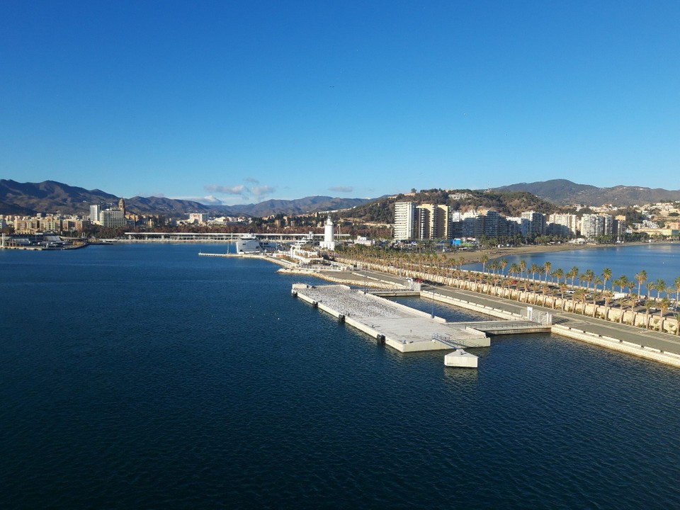 Spanien - Málaga - Malaga vum Scheff