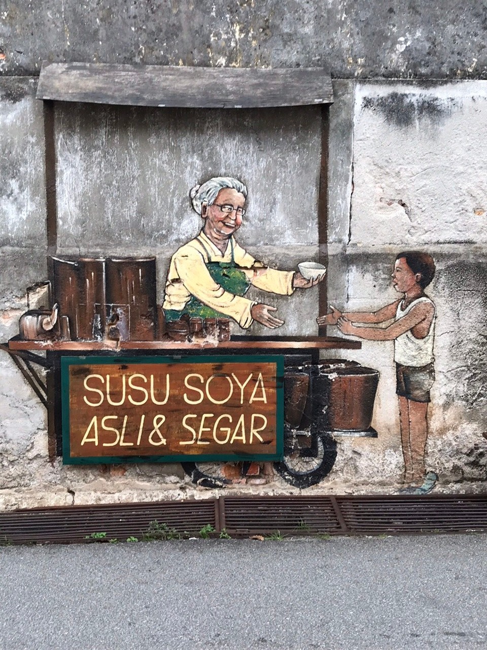 Malaysia - Georgetown - Our own Street Art tour