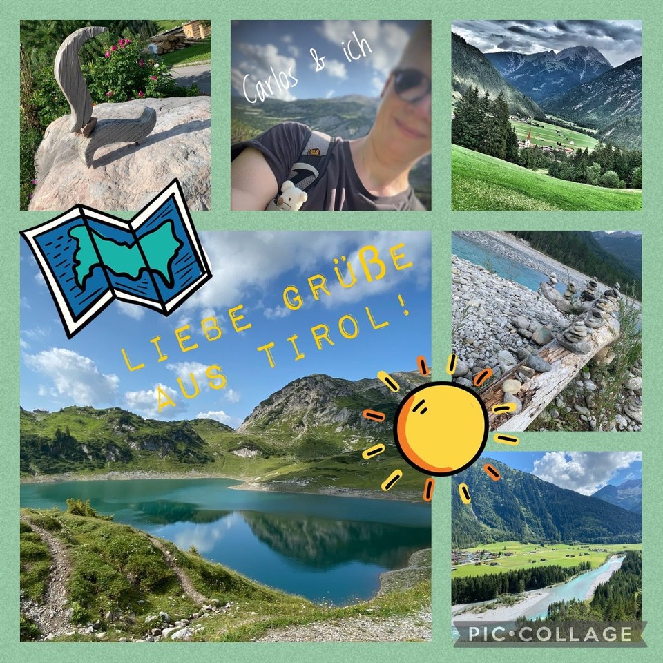 Österreich - Wängle - Urlaubsgrüsse! 
