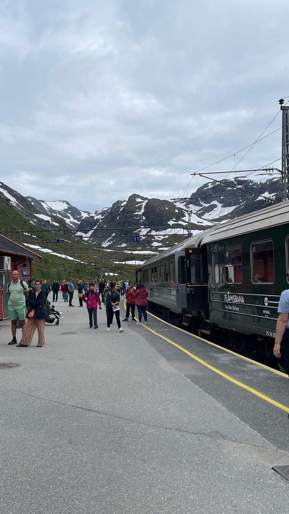 Norwegen - Flåm - Myrdal Stasion