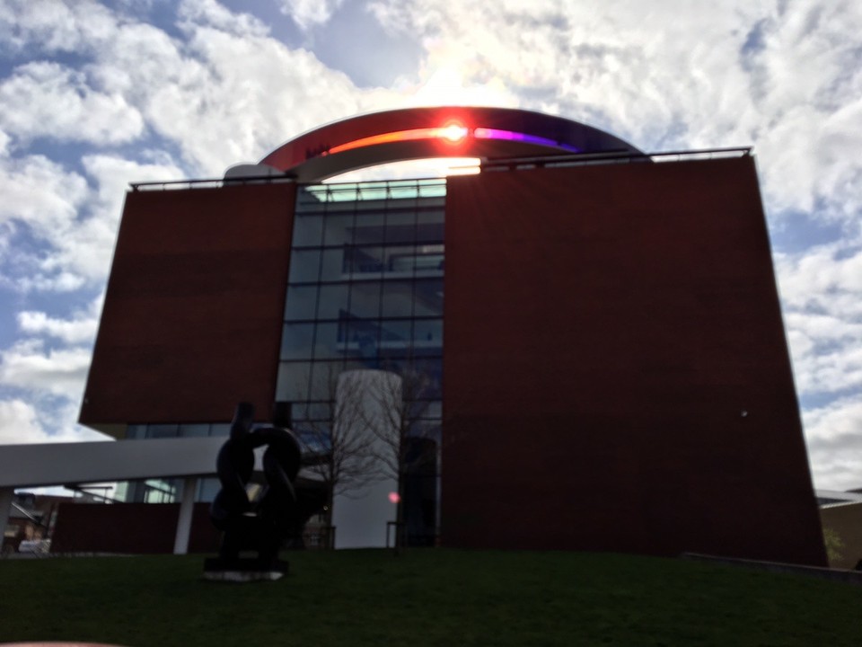  - Dänemark, Århus - Das ARoS Kunstmuseum am Rande der Innenstadt von Åarhus.