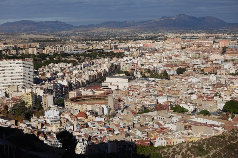 Spanien - Alicante - Alicante vun der Buerg