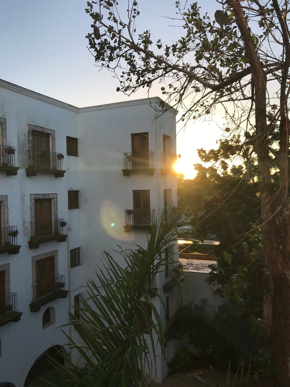 Mexiko - Valladolid - wunderschöne Abendstimmung