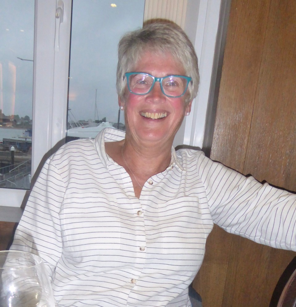 United Kingdom - Southsea - The ‘look’ after a day’s sailing, hot shower, wine and a curry!
