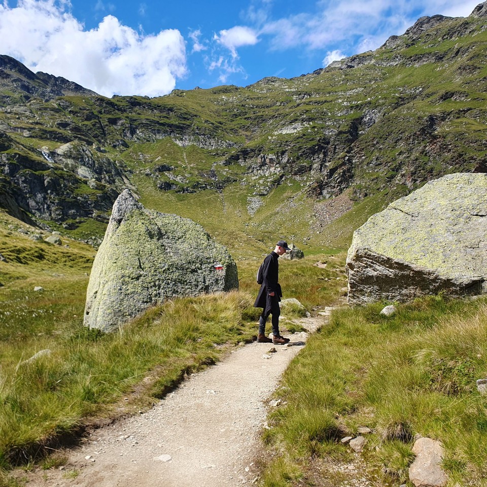 Italien - Meran - Auf dem weiteren Weg wollen wir noch zwei Bergsseen erreichen.
