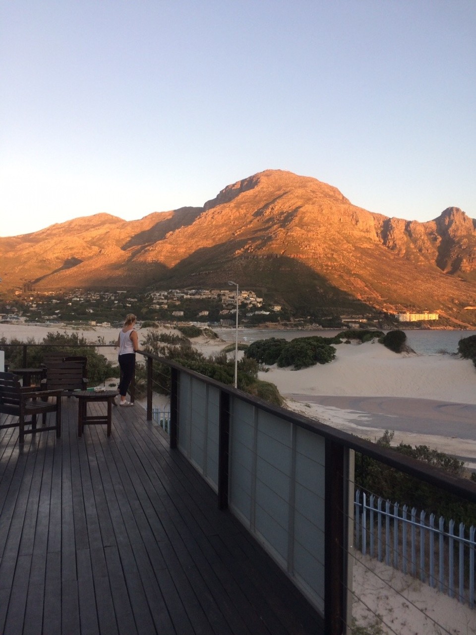 Südafrika - Muizenberg - Abendstimmung im Hostel