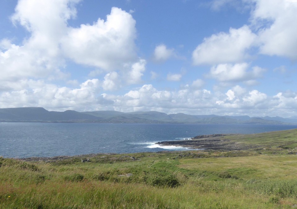 Ireland - Tuosist - More beautiful views on the way to Lauragh, with a little detour near Ardgroom….Considering the rivalry between West Cork and Kerry, we were surprised Regina and Eileen took us across the border, but of course Kerry wasn’t as beautiful!