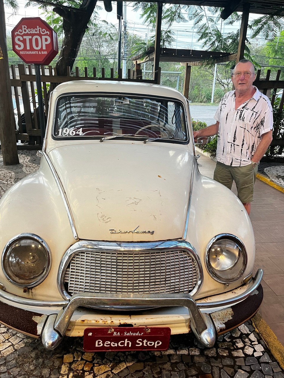 Brasilien - Salvador - Oldi im Restaurant