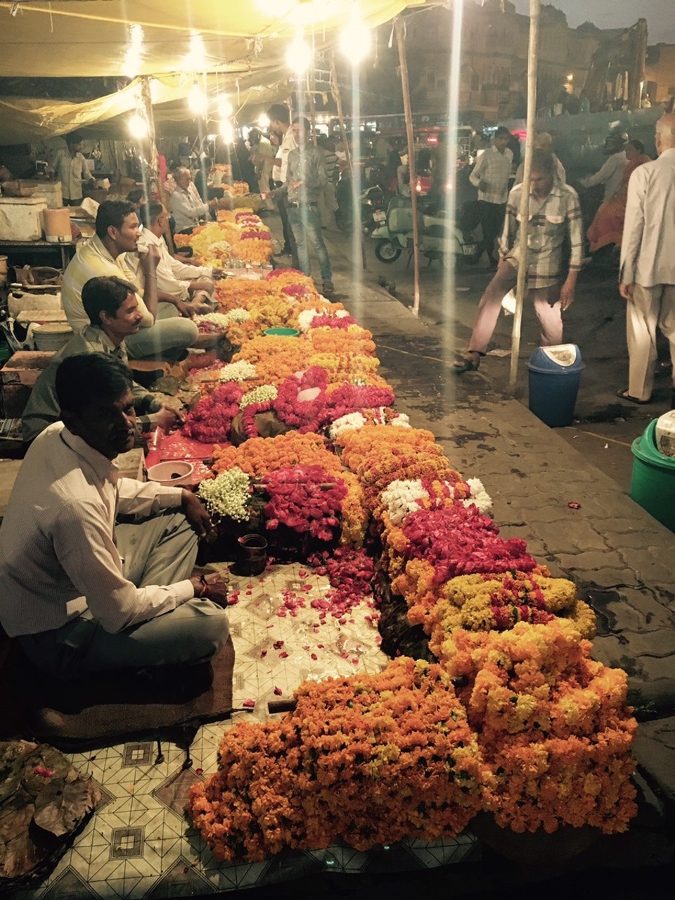 Indien - Jaipur - Night market 