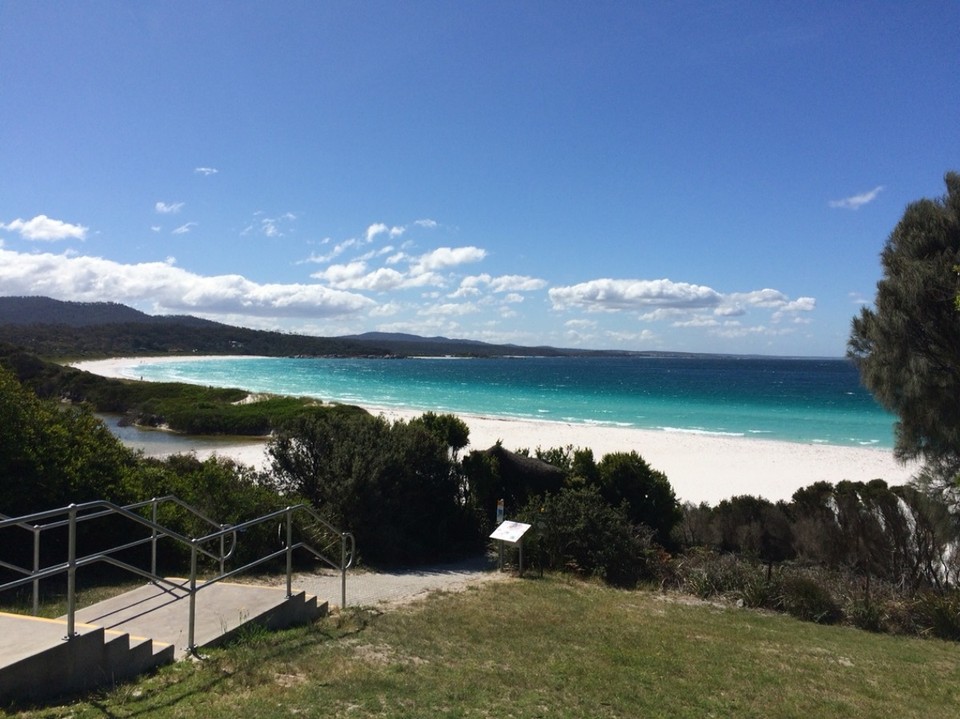 Australien - Bay of Fires - Bay of Fires - einer von dutzender solcher Strände