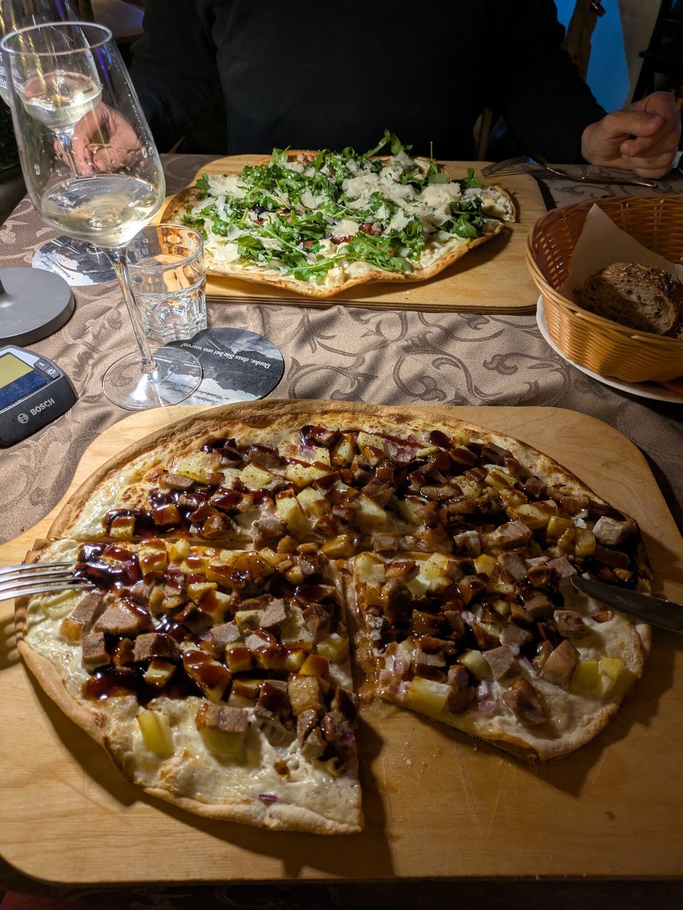 Deutschland - Brandenburg an der Havel - Zeitsprung: Ankunft um kurz vor 6 in Brandenburg an der Havel und heute Ruhe, Kraft und Zeit, sehr fein essen zu gehen.