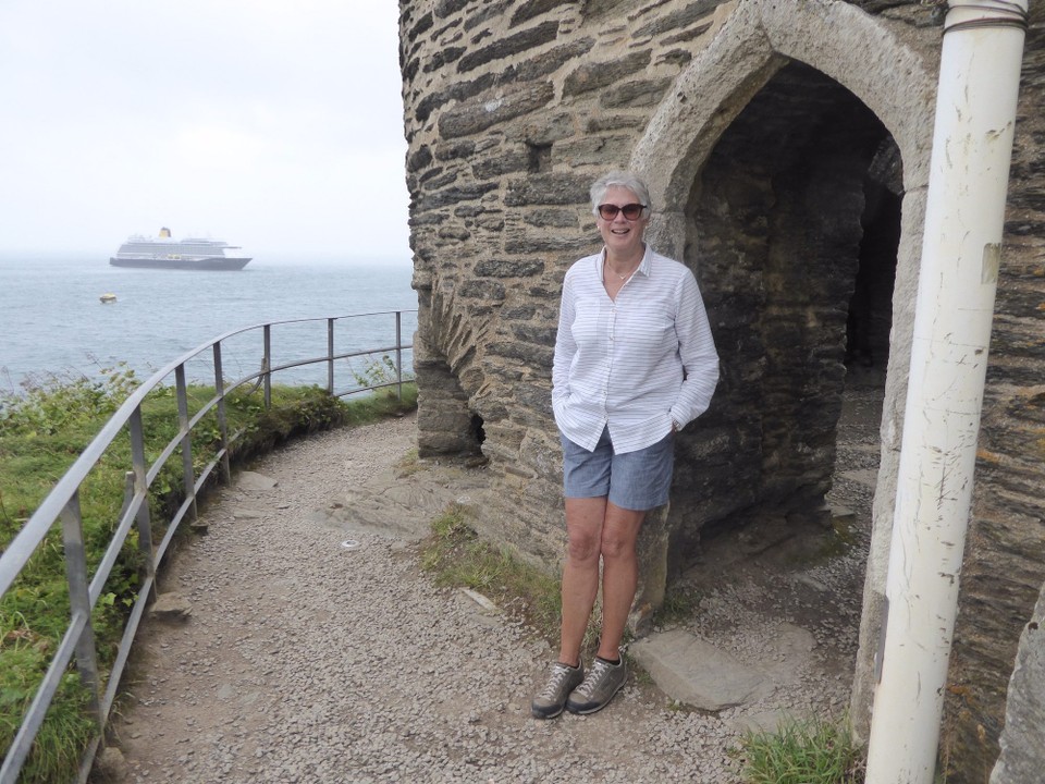 United Kingdom - Fowey - Another climb (we’ve done a lot of that today) to St Catherine’s Castle. A gun tower built by Thomas Treffry for Henry VIII, as part of a national defence programme. The tower’s heavy guns protected the harbour and musket loopholes were added later.