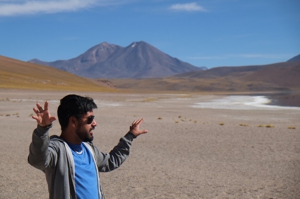 Chile - San Pedro de Atacama - Our guide Enrike