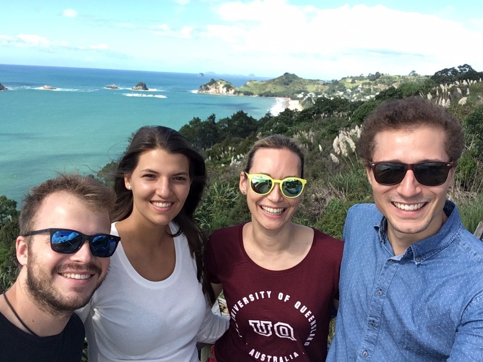 Neuseeland - Coroglen - Meine Reisegruppe 😊