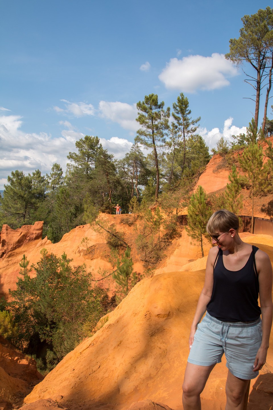Frankreich - Roussillon - le sentier des ocres