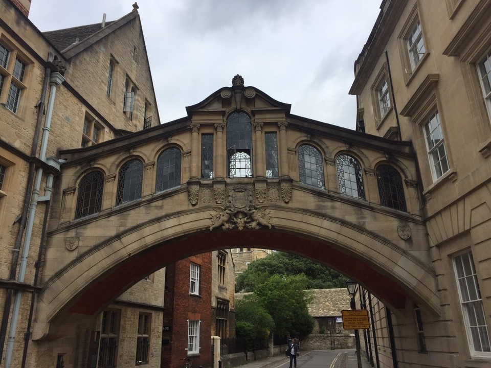 United Kingdom - Oxford - The bridge is often referred to as the Bridge of Sighs because of its supposed similarity to the famous Bridge of Sighs in Venice however it bears a closer resemblance to the Rialto Bridge in Venice.