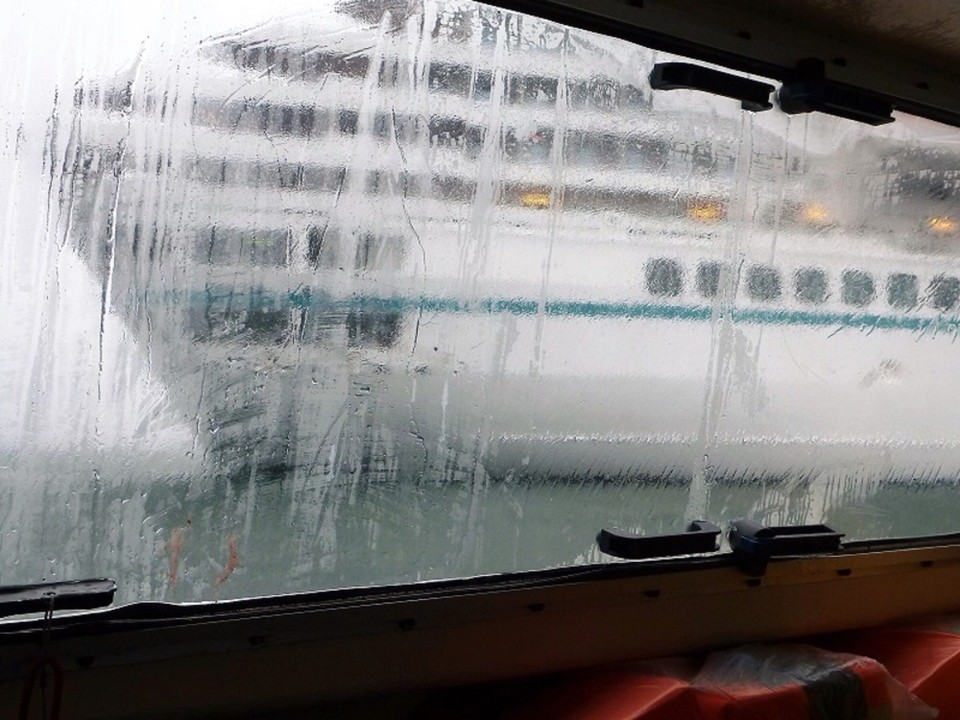 Falklandinseln -  - Überfahrt mit dem Tender