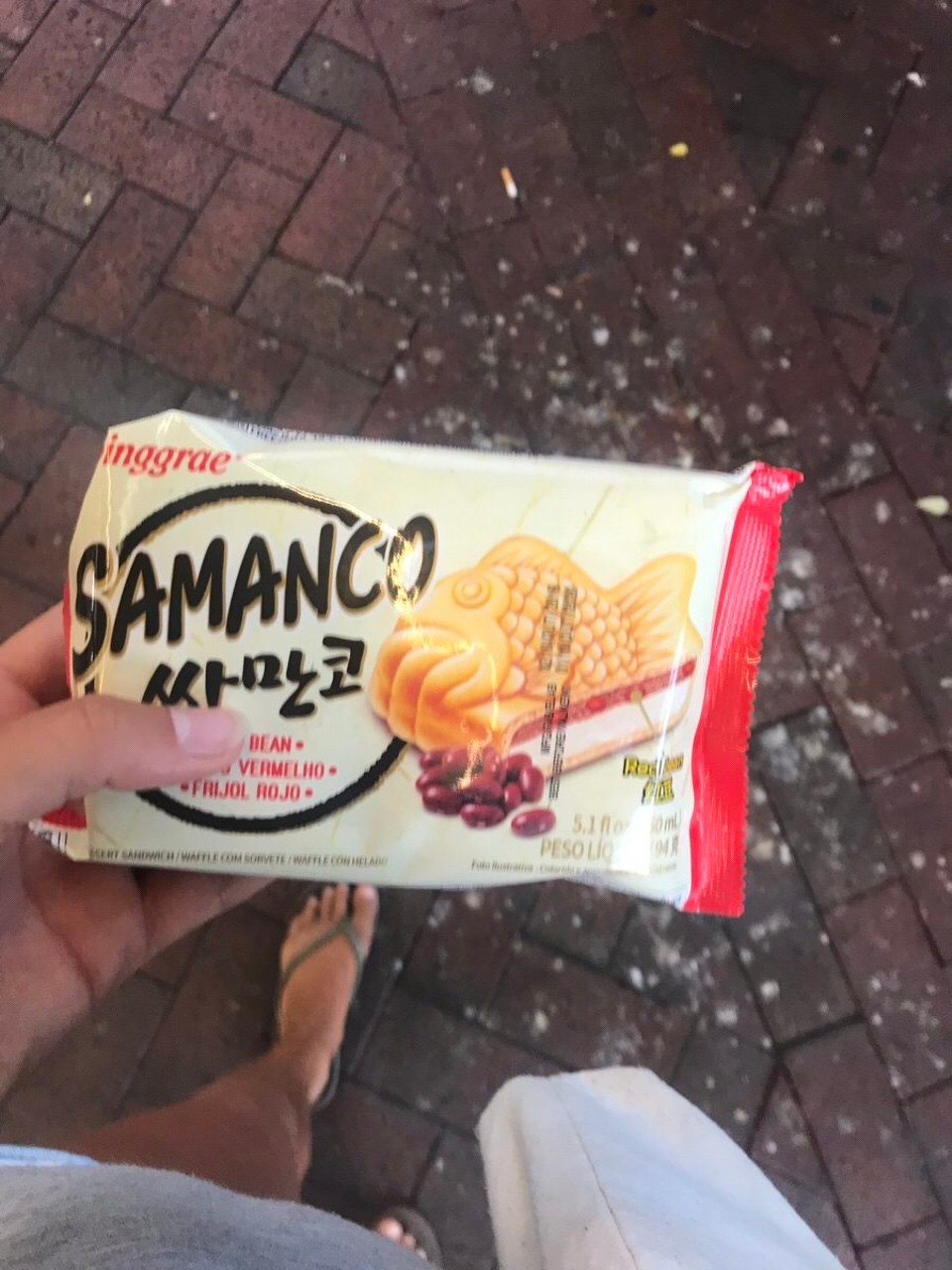 Australien - Adelaide - Gift of a japanese, but whats that?! Beans Icecream ! I didn’t try- sorry 😄
