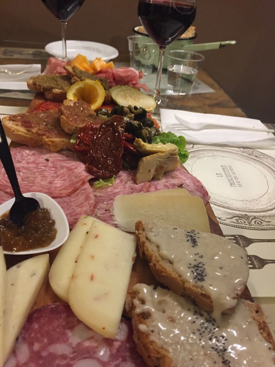 Italy - Florence - Uno spuntino a la Prosciutteria