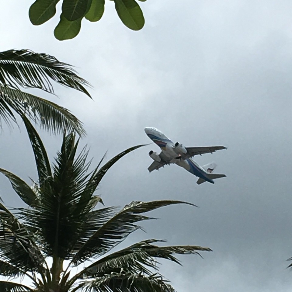 Thailand - Koh Samui - Mit der werden wir dann zurück fliegen 😞